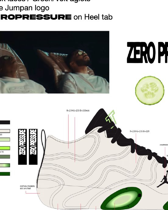 塔图姆亲友专属限量球鞋灵感源自黄瓜片